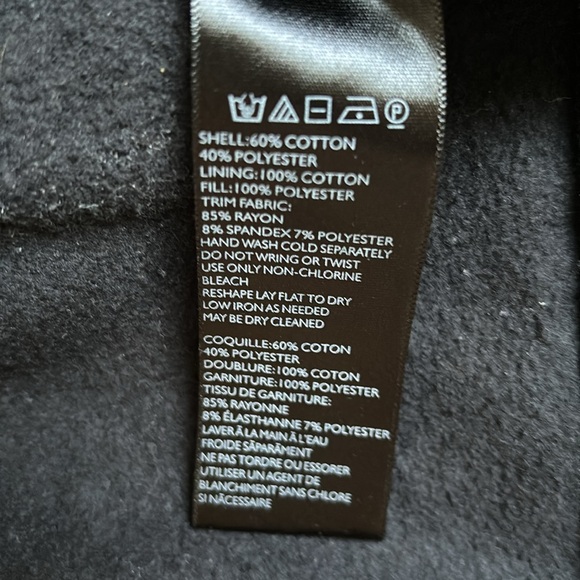 Urban Outfitters Pins and Needles Moto Jacket Black Cropped Small - Picture 6 of 6